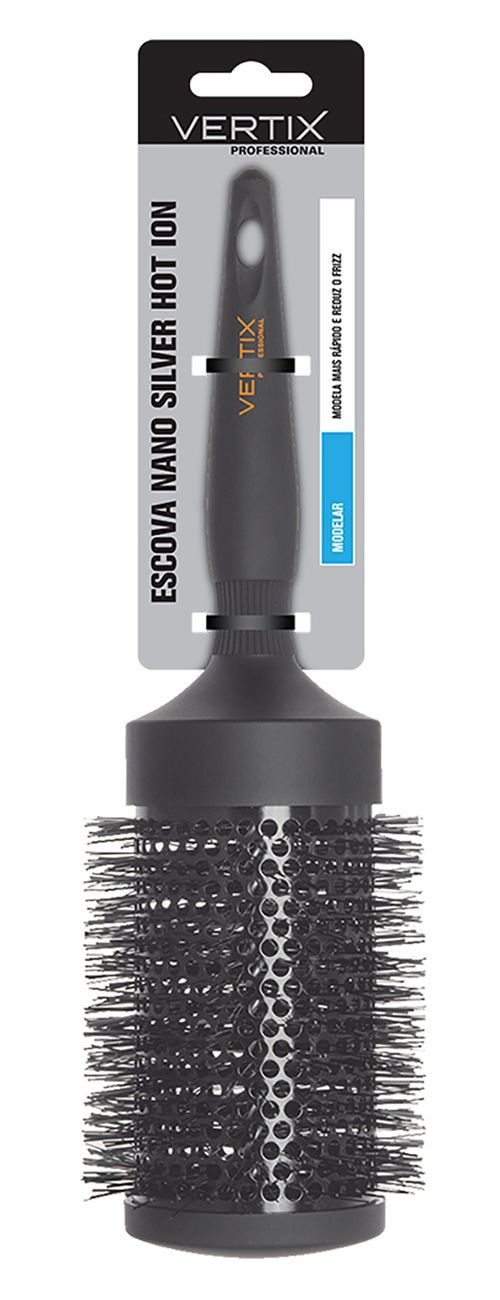 Escova Nano Silver Hot Ion 65 Vertix