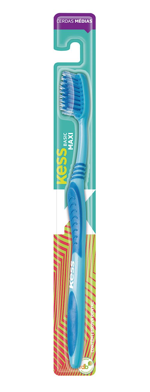 Escova Dental Basic Maxi Media Kess