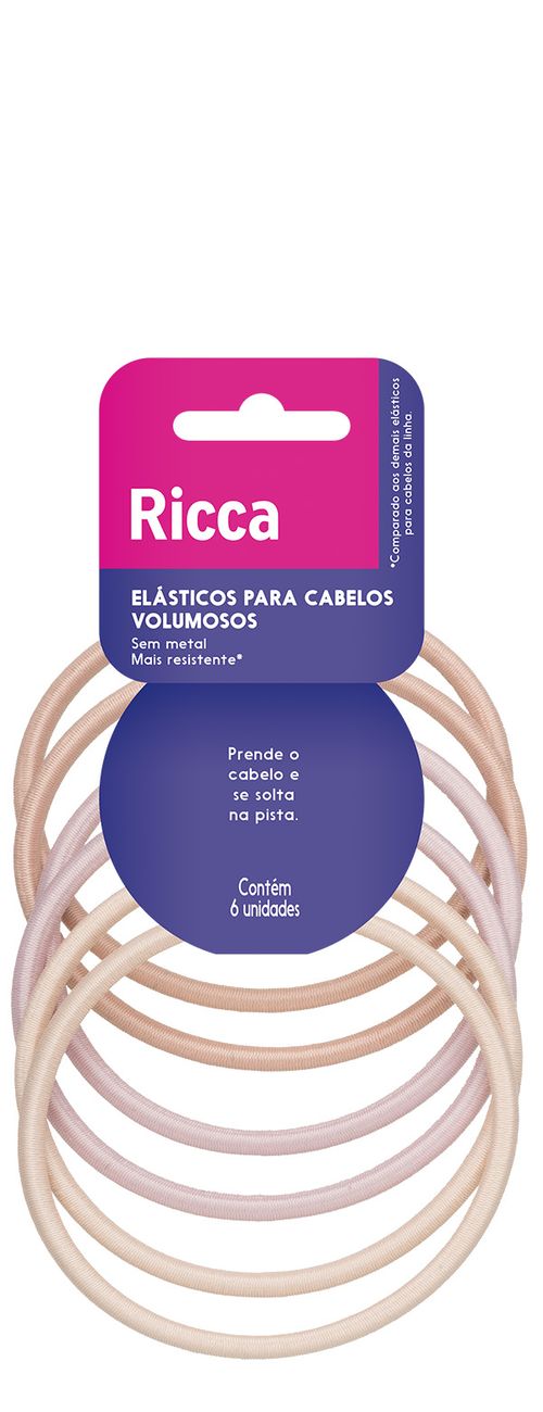 Elástico Volume Hair Blonde Ricca
