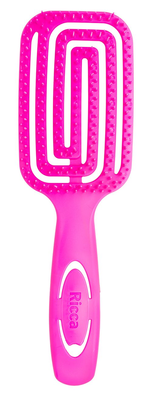Escova Rosa Wet & Dry Ricca