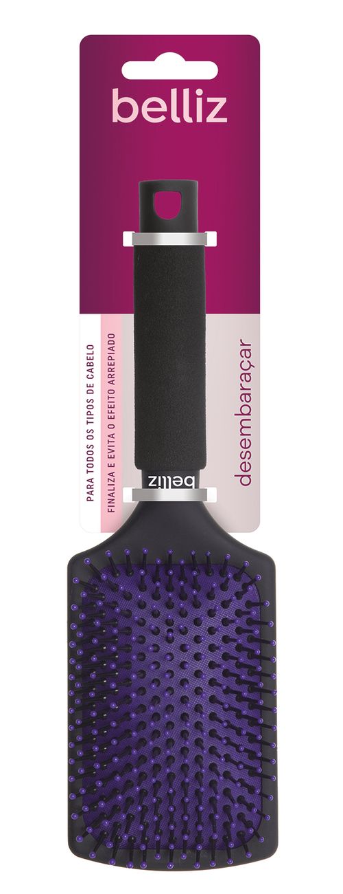 Escova Black Ion Racket Belliz
