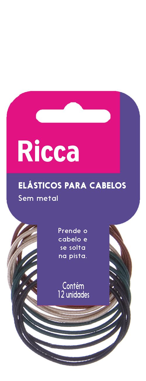 Elástico Sem Metal 2mm Ricca