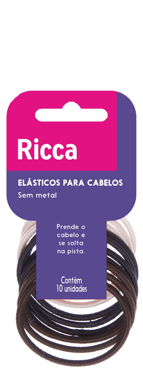 Elástico Sem Metal 3mm Ricca