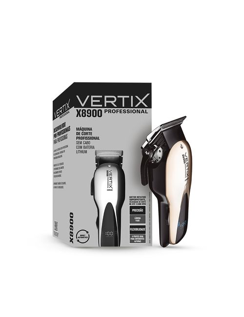 Máquina De Corte Profissional X8900 Sem Cabo Lithium  Vertix