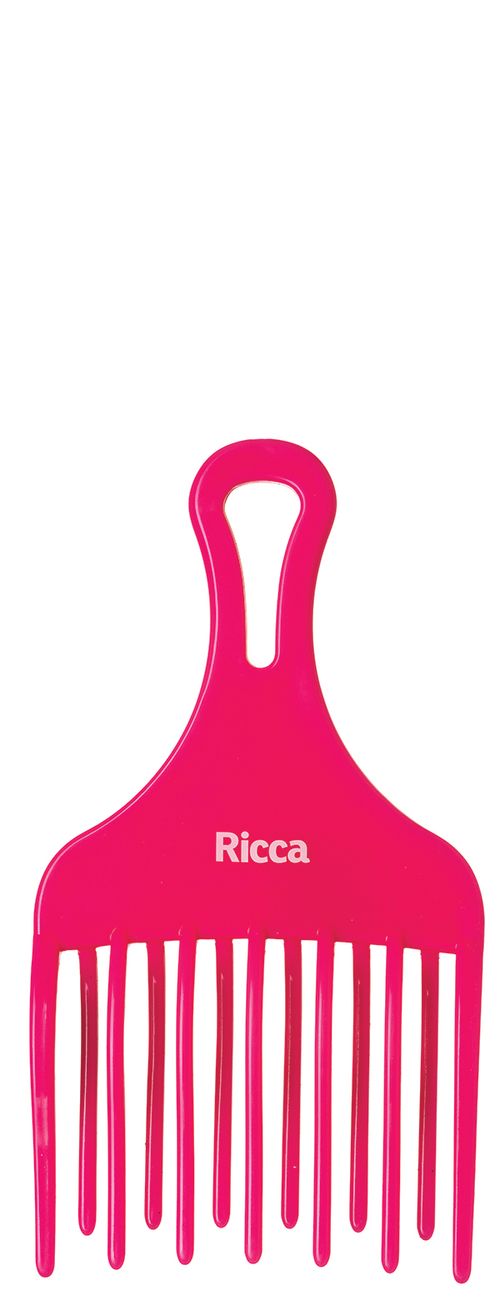 Pente Garfo Cachos Trançado Ricca