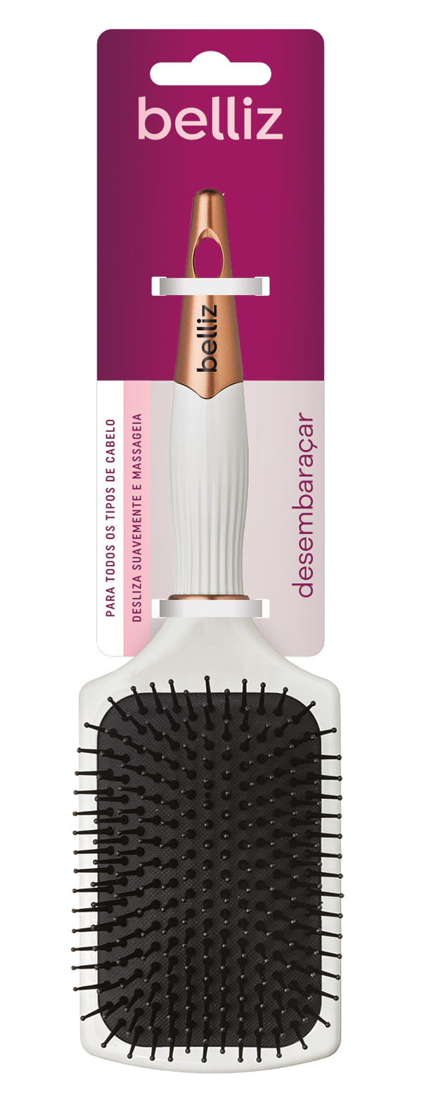 Escova Belliz lden White Raquete
