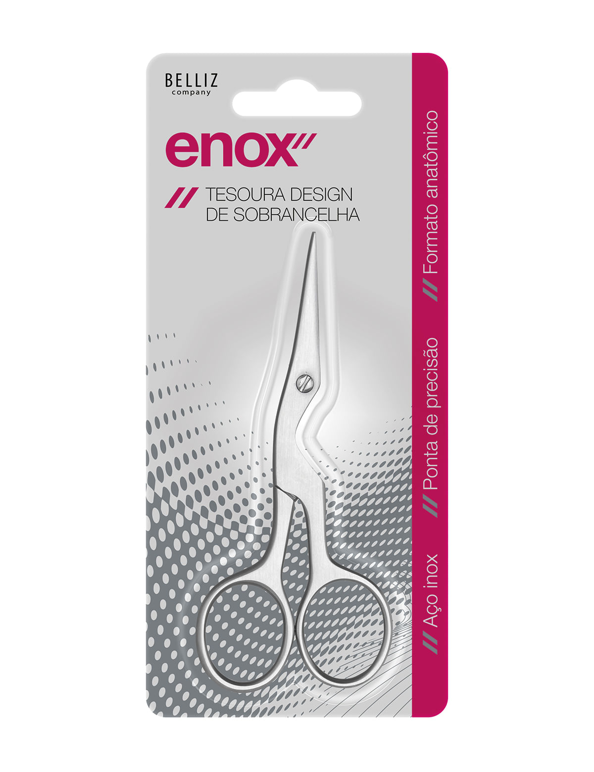 Tesoura Para Design De Sobrancelha Enox Tesoura Para Design De Sobrancelha Enox