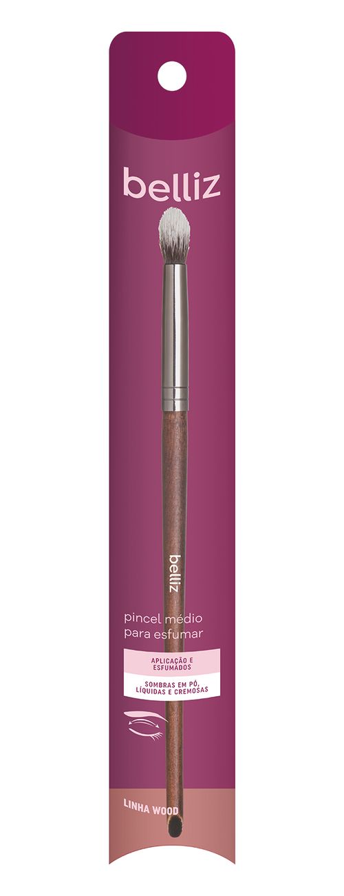 Pincel Wood Esfumar Belliz