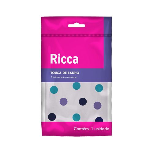 Touca Estampada Para Banho Ricca