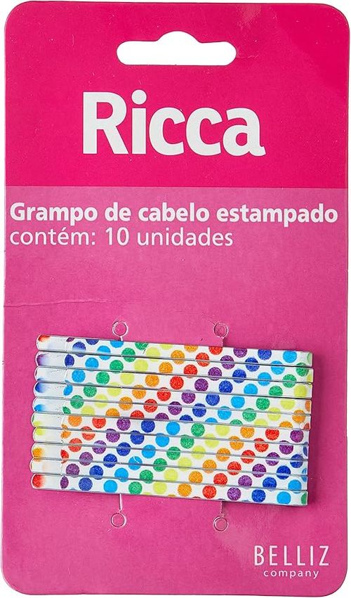 Grampo De Cabelo Style Colors Ricca