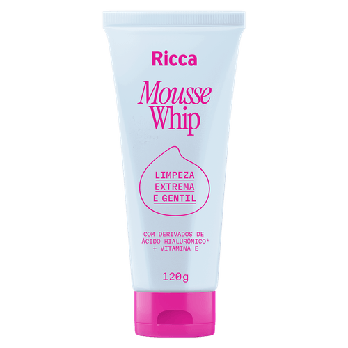 Sabonete Whip Ricca - Sabonete Espumado Facial Ricca