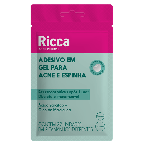 Adesivo Em Gel Para Acnes E Espinhas Ricca