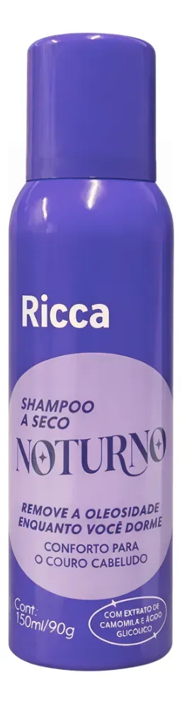 Shampoo a seco noturno Ricca 150ML