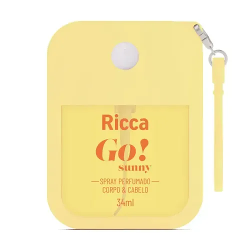 Spray Perfumado Desodorante Colônia GO! Sunny Ricca 34ML