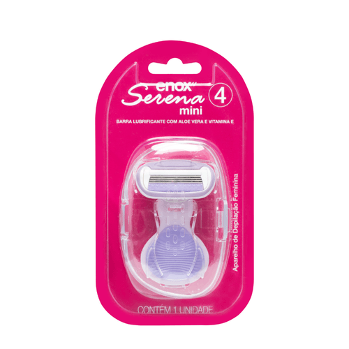 APARELHO DE DEPILAÇÃO RECARREGÁVEL SERENA MINI 4
